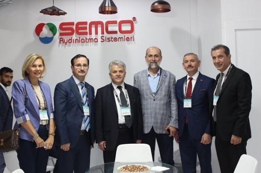 Istanbul Light2019 Fuarında standımızı ziyaret eden;